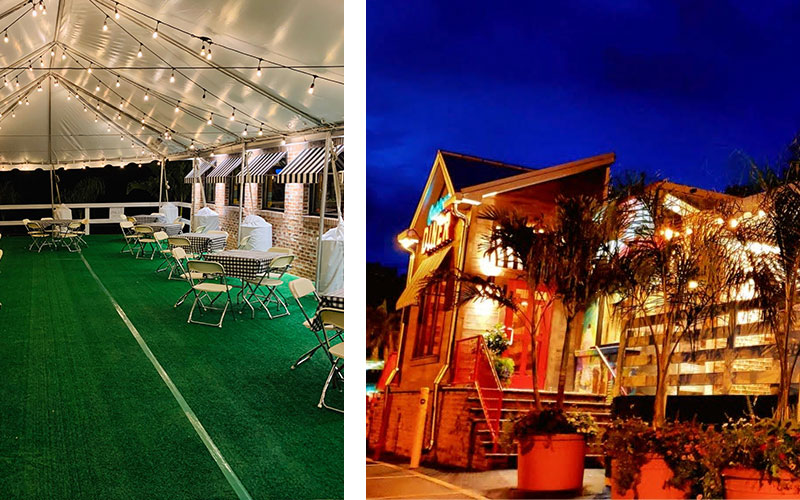 Outdoor Dining Spotlight